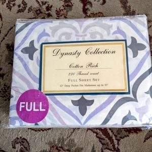 Full deep pocket sheet set